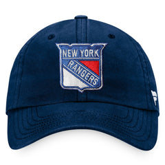 New York Rangers Fanatics Core Primary Logo Adjustable Hat For Sale