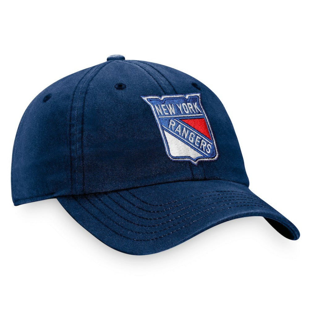 New York Rangers Fanatics Core Primary Logo Adjustable Hat For Sale