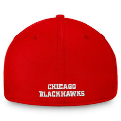 Chicago Blackhawks Fanatics Core Primary Logo Flex Hat Discount