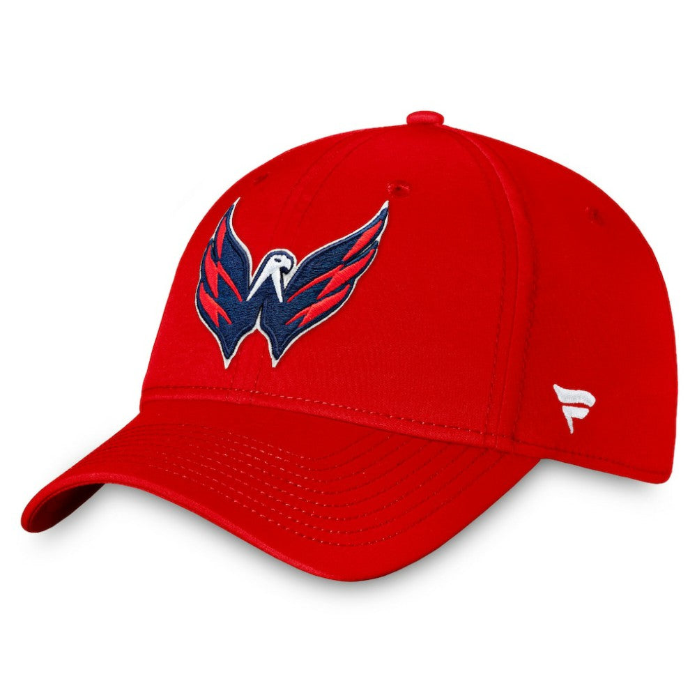 Washington Capitals Fanatics Core Primary Logo Flex Hat Discount