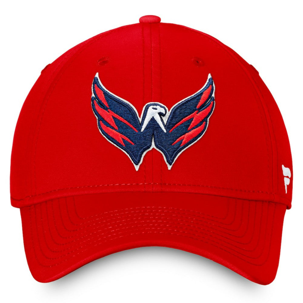 Washington Capitals Fanatics Core Primary Logo Flex Hat Discount