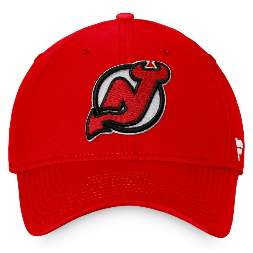 New Jersey Devils Fanatics Core Primary Logo Flex Hat On Sale