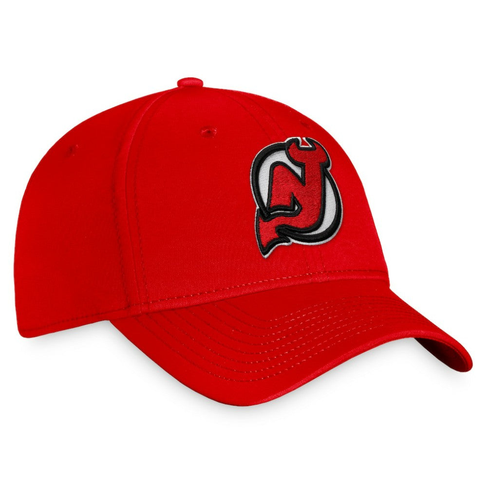 New Jersey Devils Fanatics Core Primary Logo Flex Hat On Sale
