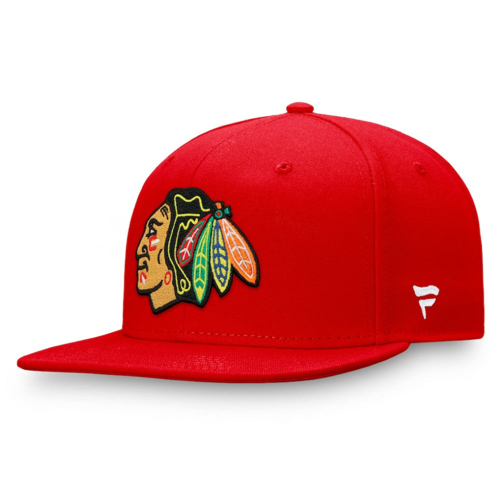 Chicago Blackhawks Fanatics Primary Logo Snapback Hat Online