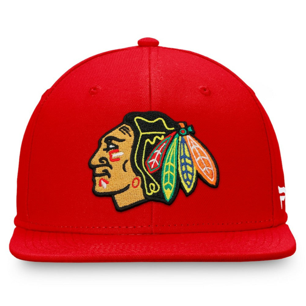 Chicago Blackhawks Fanatics Primary Logo Snapback Hat Online
