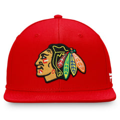 Chicago Blackhawks Fanatics Primary Logo Snapback Hat Online
