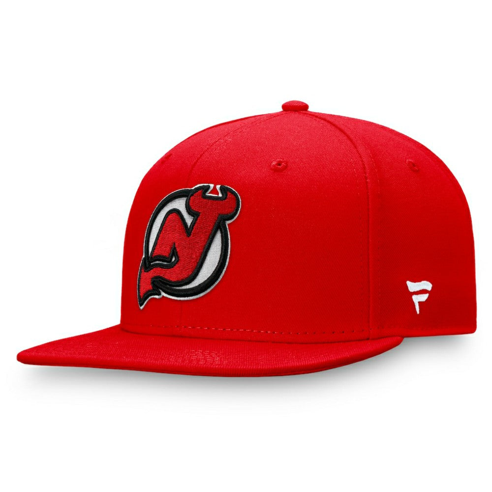 New Jersey Devils Fanatics Primary Logo Snapback Hat Outlet