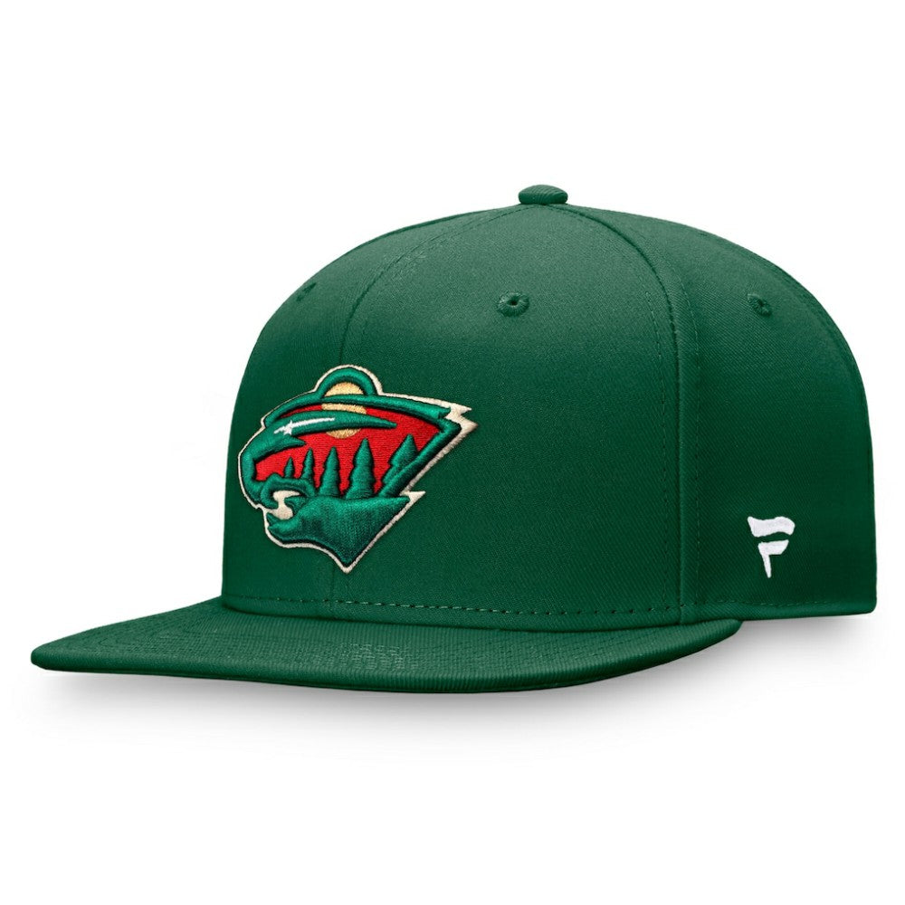 Minnesota Wild Fanatics Primary Logo Snapback Hat Sale