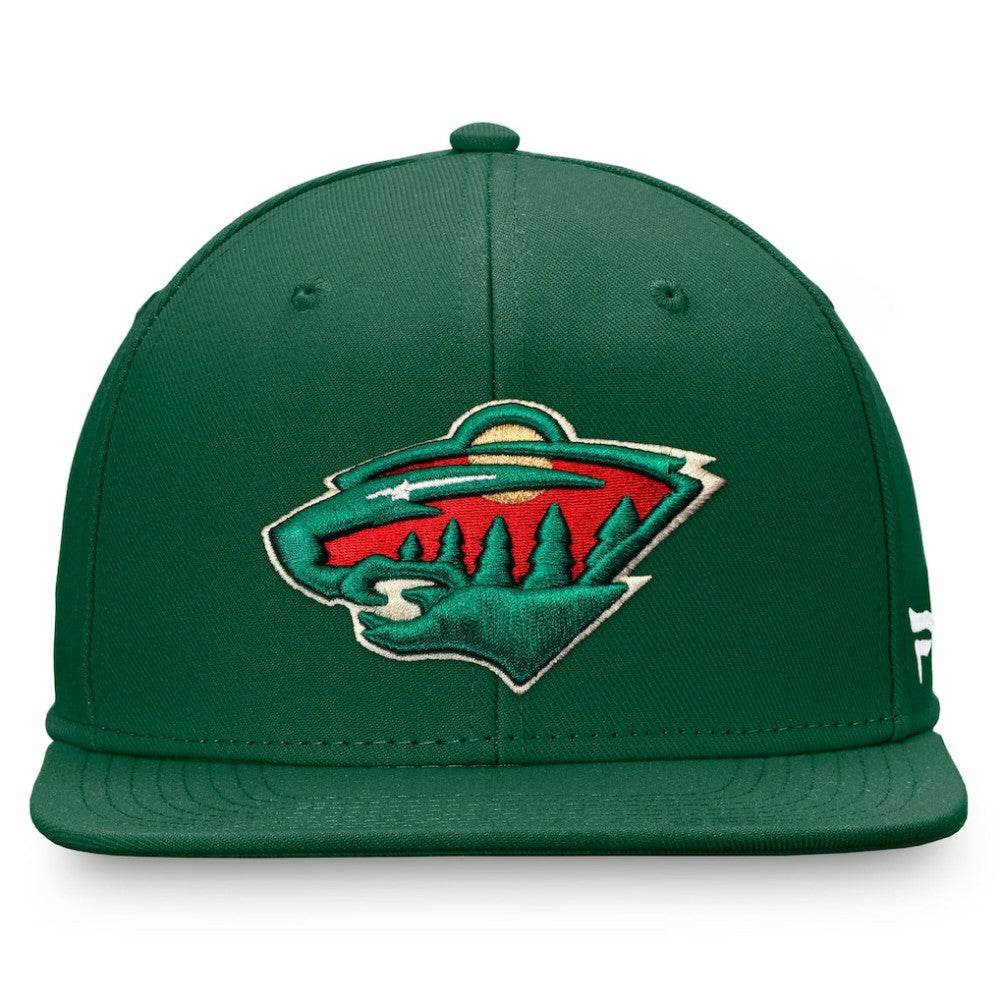 Minnesota Wild Fanatics Primary Logo Snapback Hat Sale