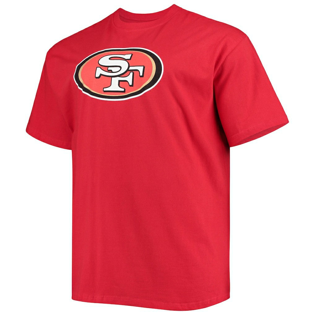 San Francisco 49ers Fanatics George Kittle  Big & Tall Player Name & Number T-Shirt
