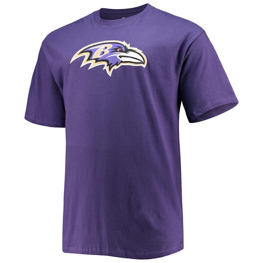 Baltimore Ravens Fanatics Lamar Jackson  Big & Tall Player Name & Number T-Shirt