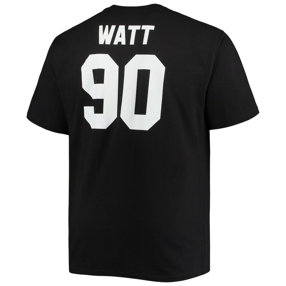 Pittsburgh Steelers Fanatics T.J. Watt  Big & Tall Player Name & Number T-Shirt