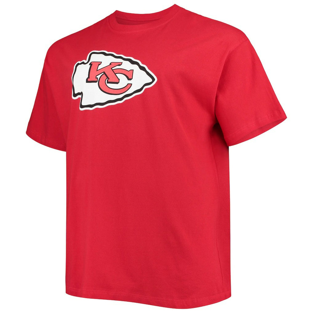 Kansas City Chiefs Fanatics Travis Kelce  Big & Tall Player Name & Number T-Shirt