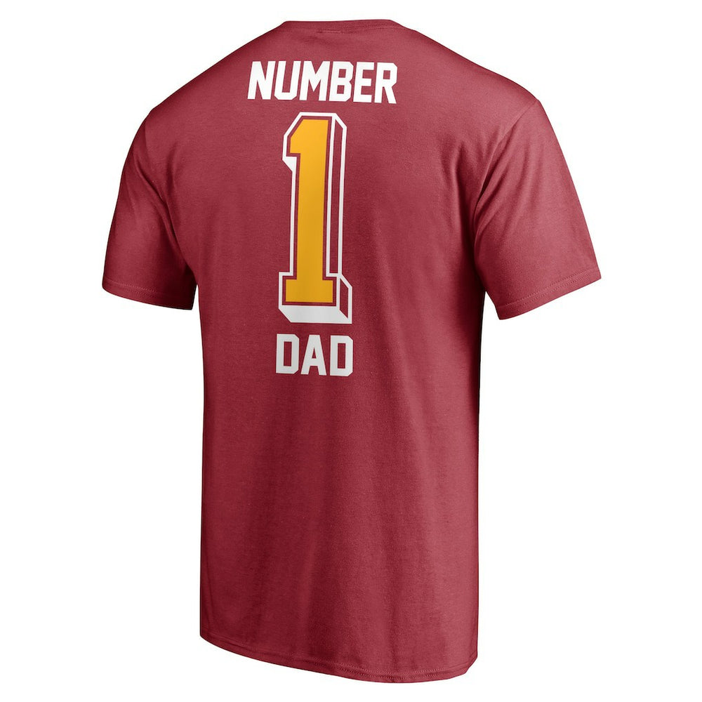 Arizona Cardinals Fanatics #1 Dad T-Shirt