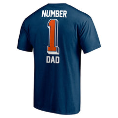 Chicago Bears Fanatics #1 Dad T-Shirt