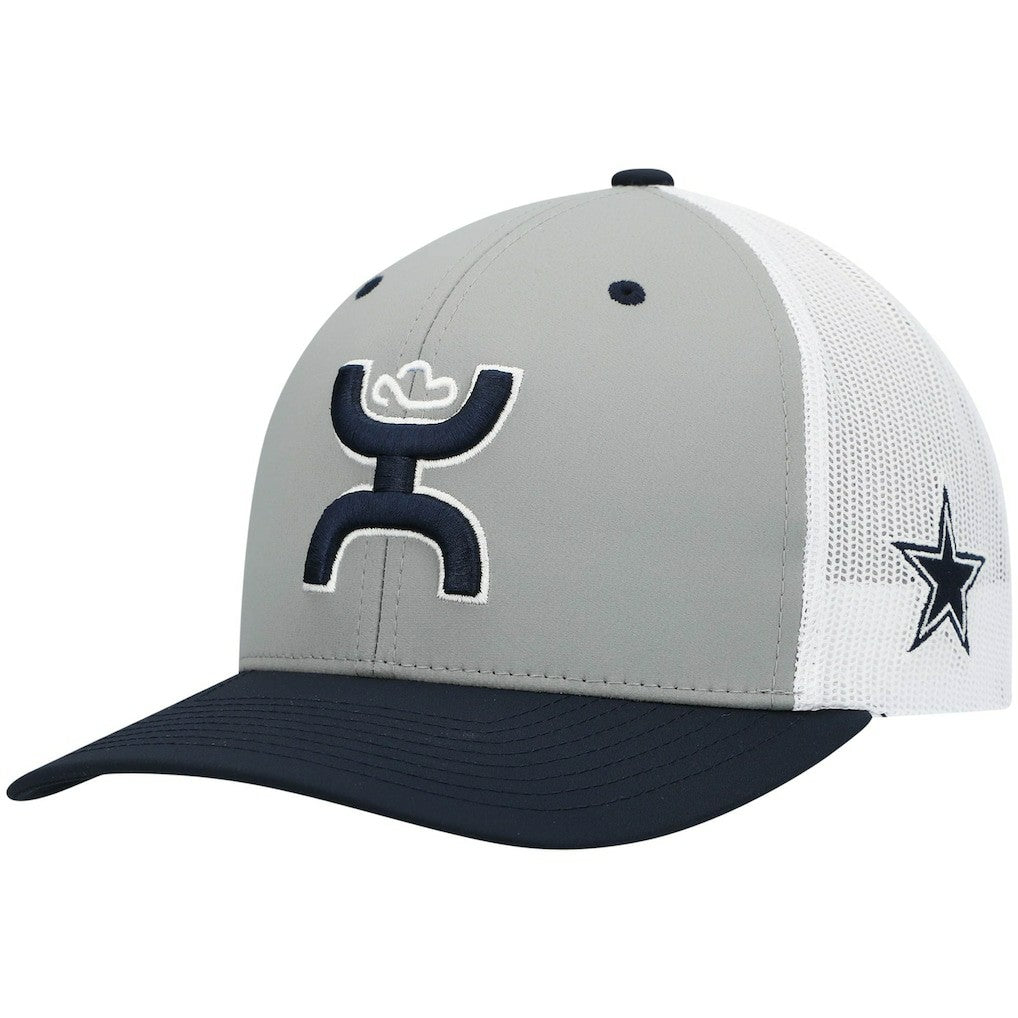 Dallas Cowboys  HOOey Tri-Color H Trucker Snapback Hat