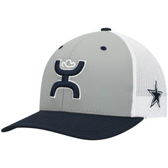 Dallas Cowboys  HOOey Tri-Color H Trucker Snapback Hat