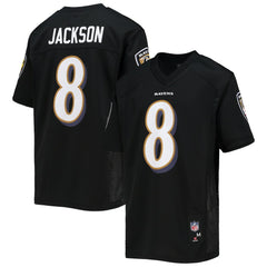 Baltimore Ravens  Lamar Jackson  Youth Replica Player Jersey