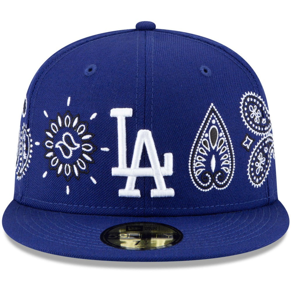 Los Angeles Dodgers New Era Paisley Elements 59FIFTY Fitted Hat | MLB Discount