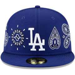 Los Angeles Dodgers New Era Paisley Elements 59FIFTY Fitted Hat | MLB Discount