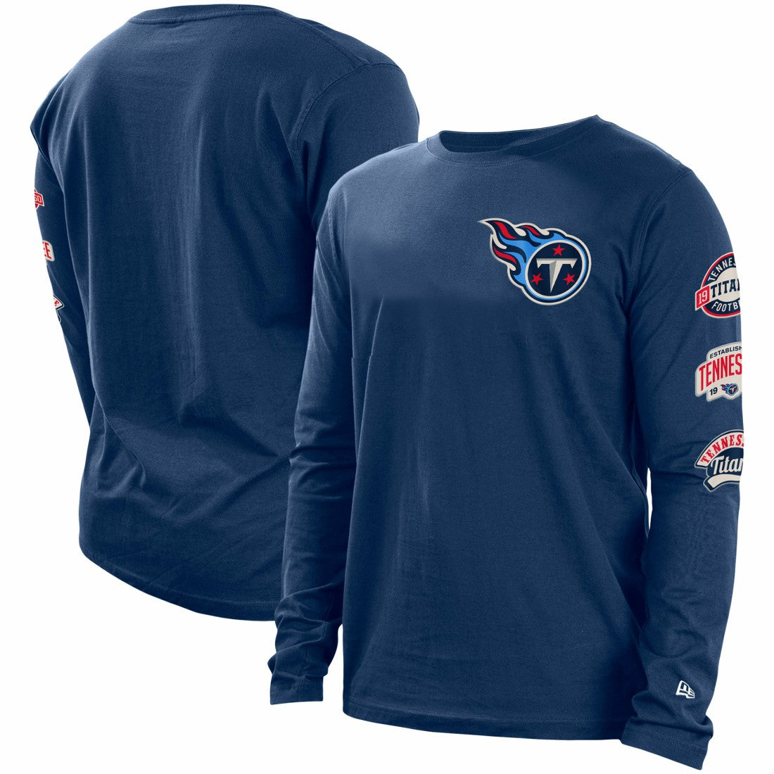 Tennessee Titans New Era Hype 2-Hit Long Sleeve T-Shirt
