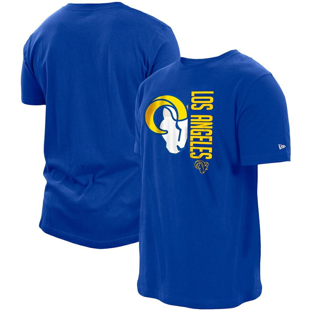 Los Angeles Rams New Era Split Logo 2-Hit T-Shirt