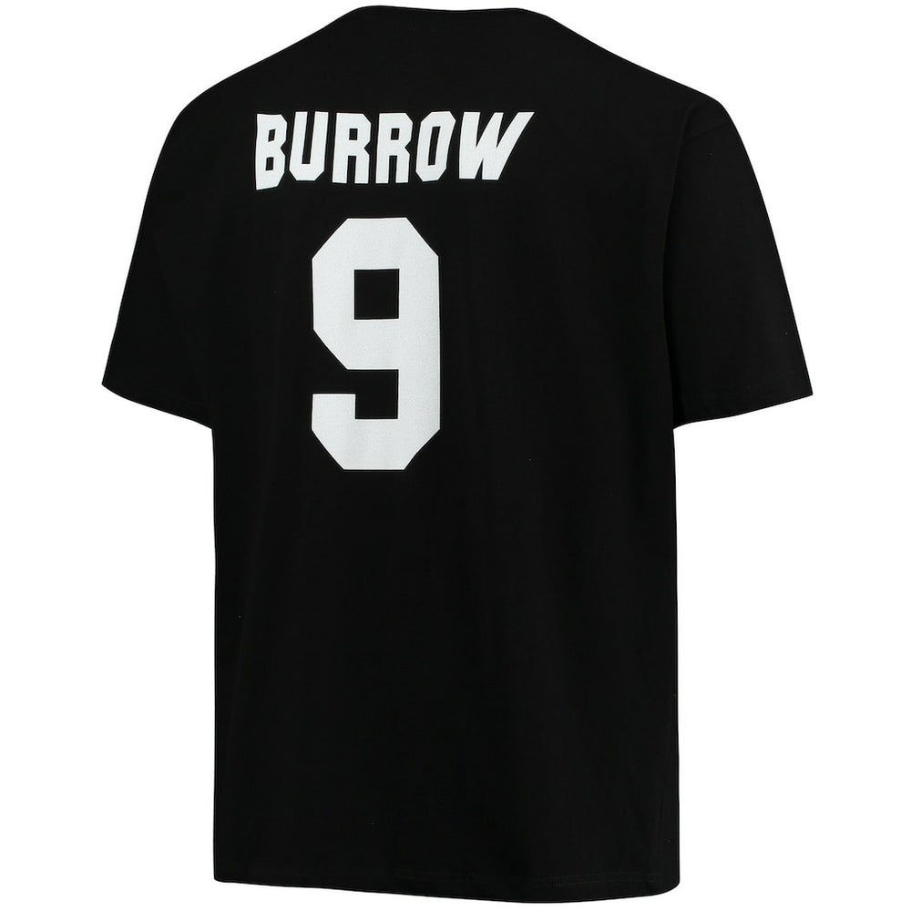 Cincinnati Bengals Fanatics Joe Burrow  Big & Tall Player Name & Number T-Shirt
