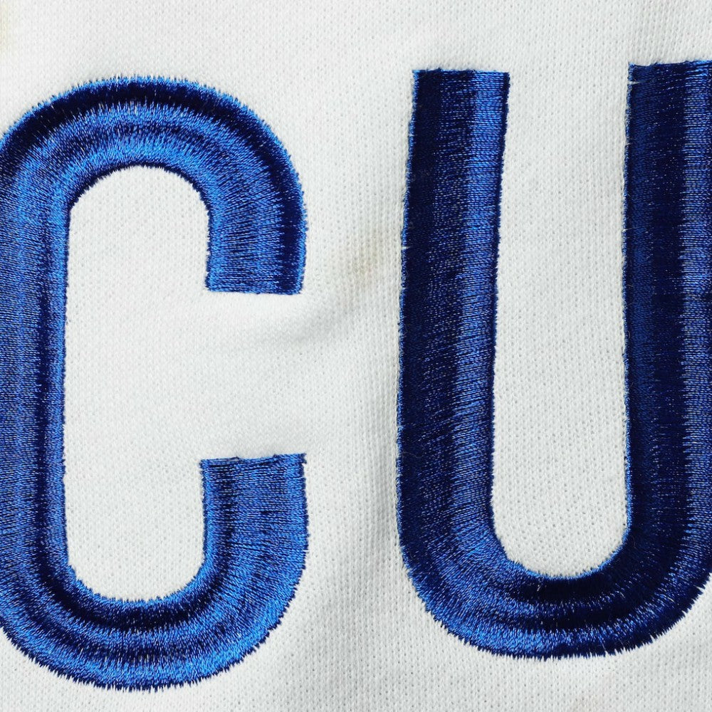 Chicago Cubs Mitchell & Ness Women's Color Block 2.0 Pullover Sweatshirt | MLB Discount