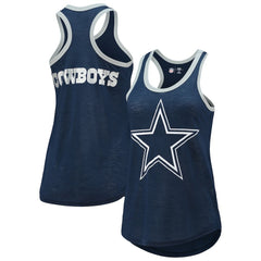 Dallas Cowboys  G-III 4Her by Carl Banks Women's Tater Burnout Tank Top