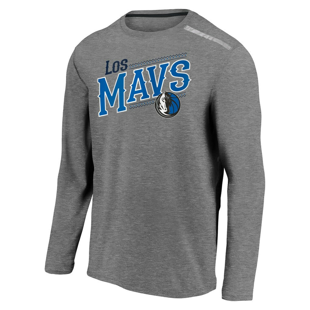 Dallas Mavericks 2021 Noches Éne-Bé-A Authentic Shooting Long Sleeve T-Shirt sale Discount