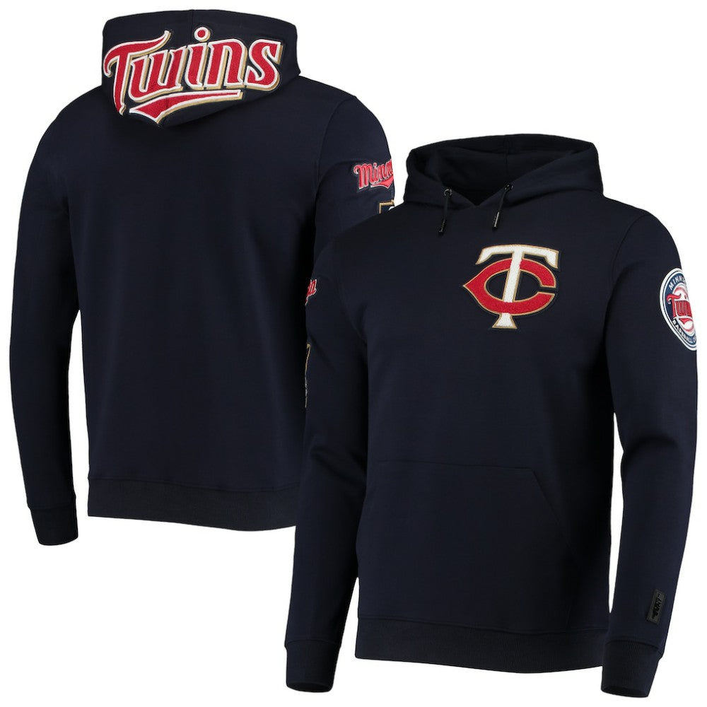 Minnesota Twins Pro Standard Team Logo Pullover Hoodie | MLB Discount