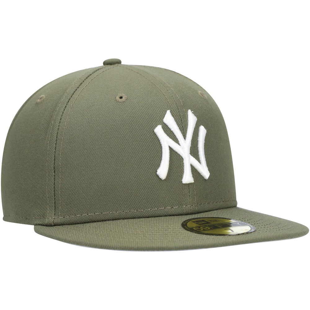 New York Yankees New Era White Logo 59FIFTY Fitted Hat | MLB On Sale