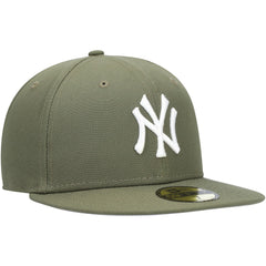 New York Yankees New Era White Logo 59FIFTY Fitted Hat | MLB On Sale