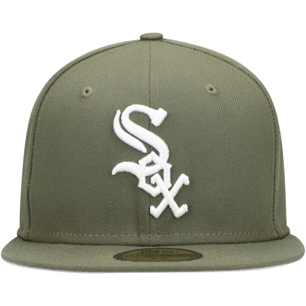 Chicago White Sox New Era White Logo 59FIFTY Fitted Hat | MLB Shop