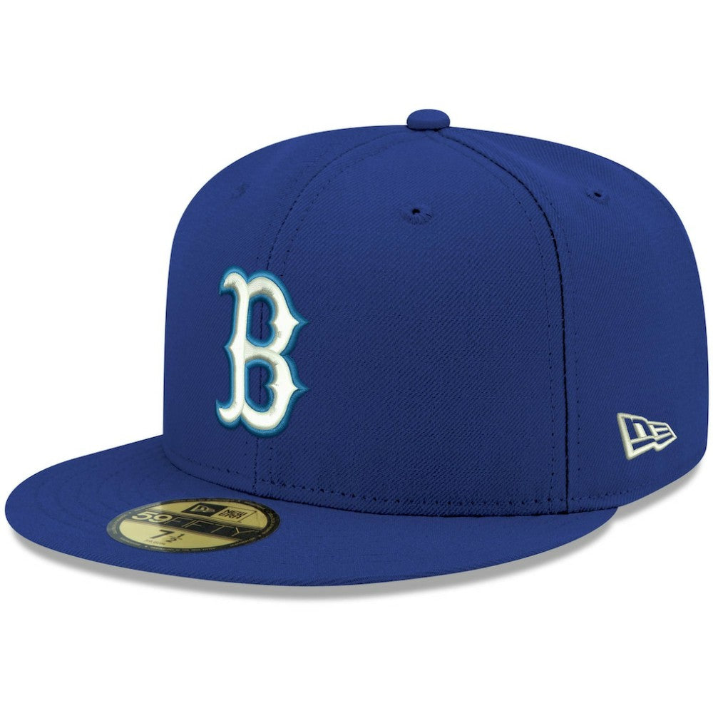 Boston Red Sox New Era White Logo 59FIFTY Fitted Hat | MLB US