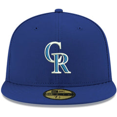 Colorado Rockies New Era White Logo 59FIFTY Fitted Hat | MLB On Sale