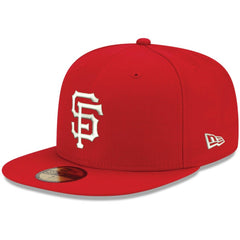 San Francisco Giants New Era White Logo 59FIFTY Fitted Hat | MLB Sale