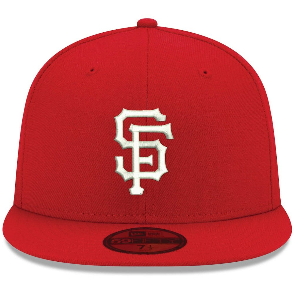 San Francisco Giants New Era White Logo 59FIFTY Fitted Hat | MLB Sale