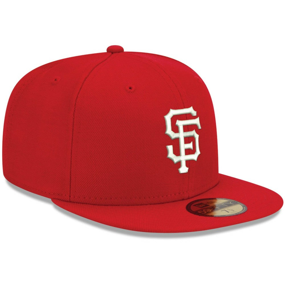 San Francisco Giants New Era White Logo 59FIFTY Fitted Hat | MLB Sale