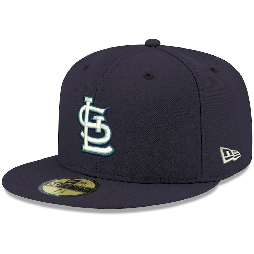 St. Louis Cardinals New Era White Logo 59FIFTY Fitted Hat | MLB Sale