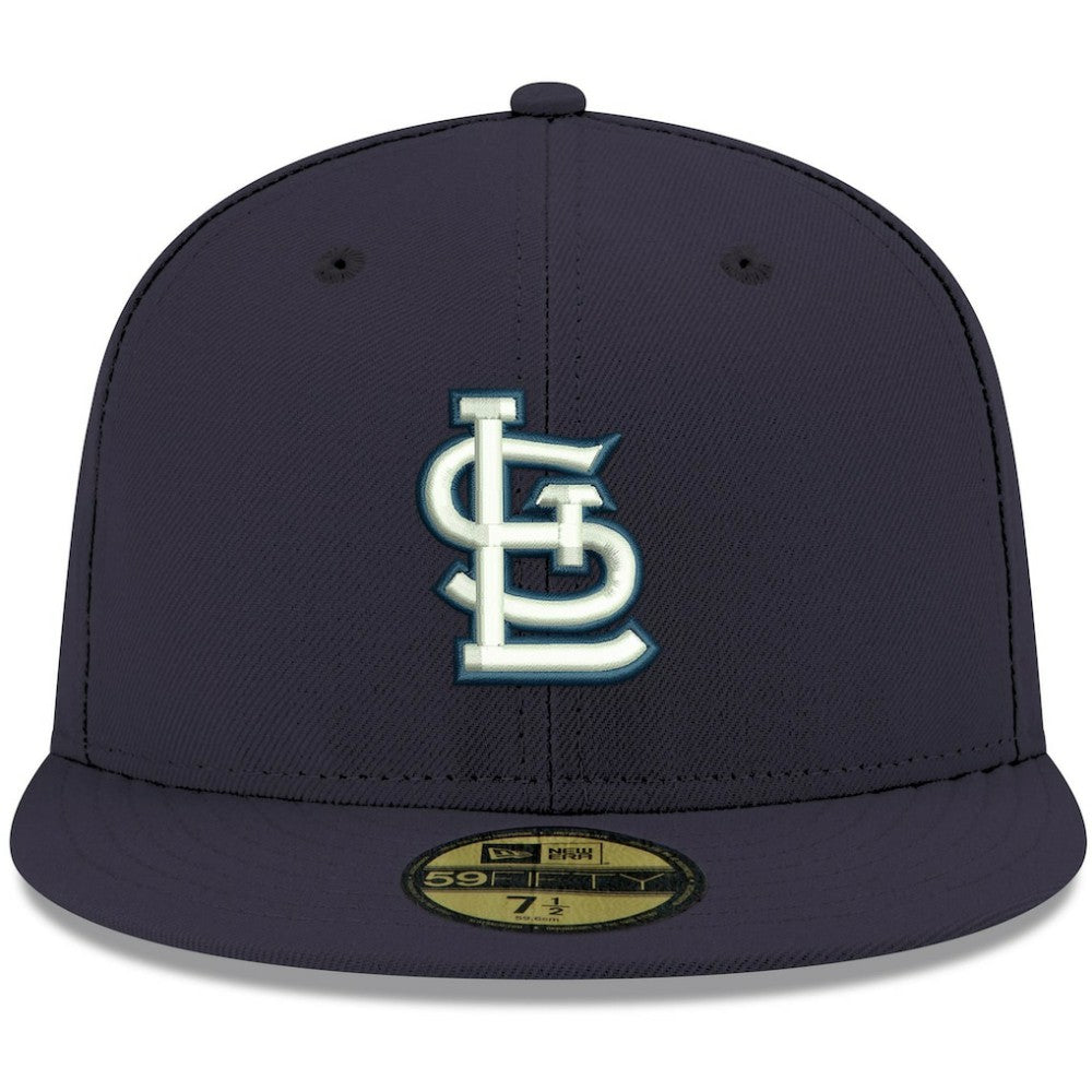 St. Louis Cardinals New Era White Logo 59FIFTY Fitted Hat | MLB Sale