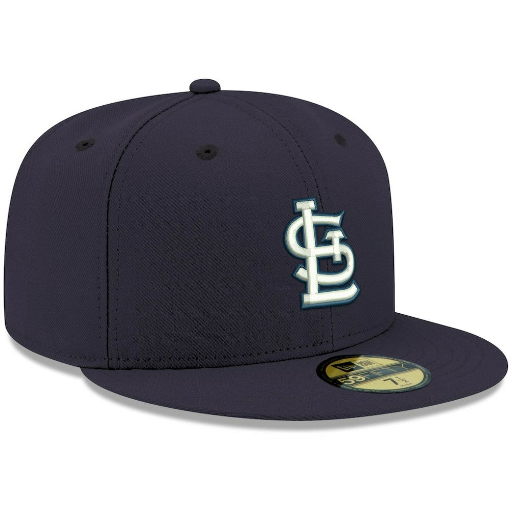 St. Louis Cardinals New Era White Logo 59FIFTY Fitted Hat | MLB Sale