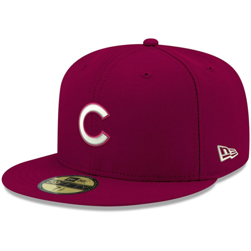 Chicago Cubs New Era White Logo 59FIFTY Fitted Hat | MLB Near me