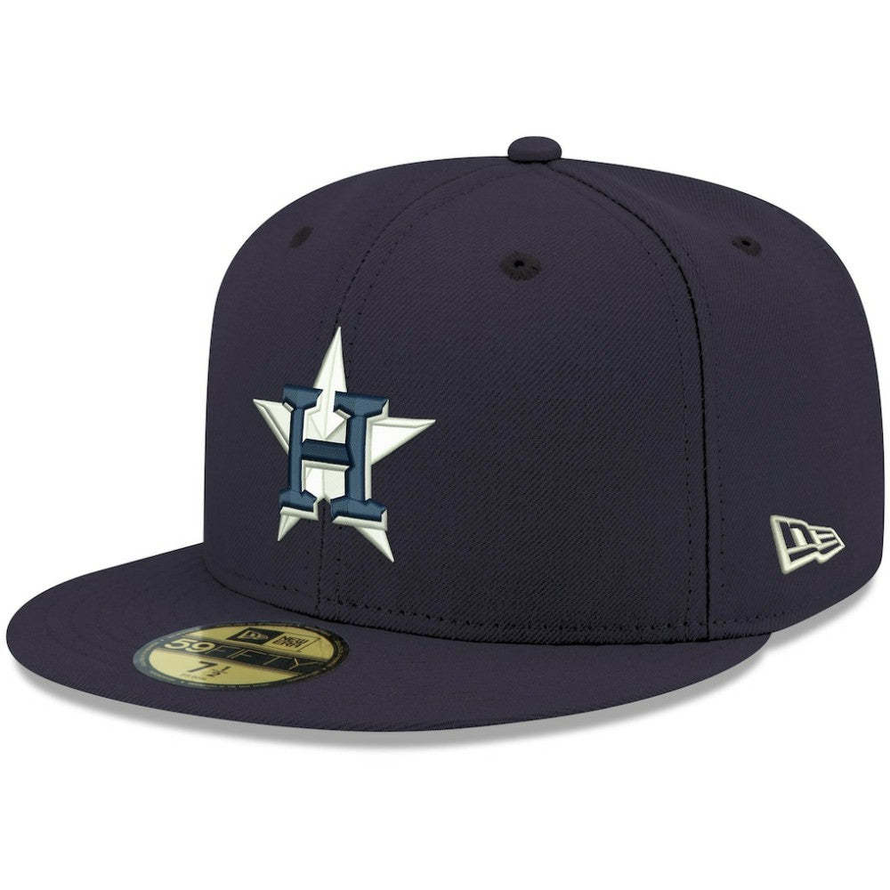 Houston Astros New Era White Logo 59FIFTY Fitted Hat | MLB Near me