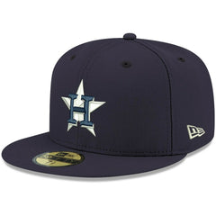 Houston Astros New Era White Logo 59FIFTY Fitted Hat | MLB Near me