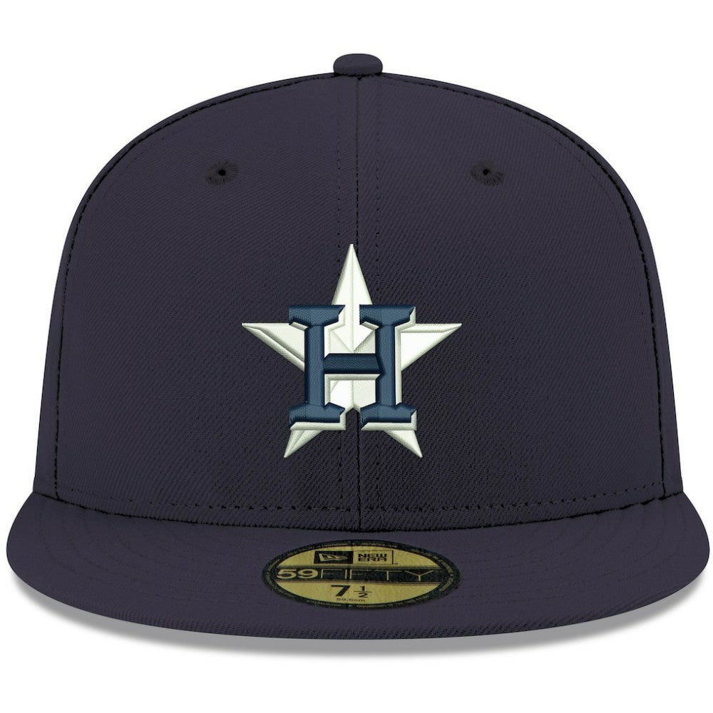 Houston Astros New Era White Logo 59FIFTY Fitted Hat | MLB Near me