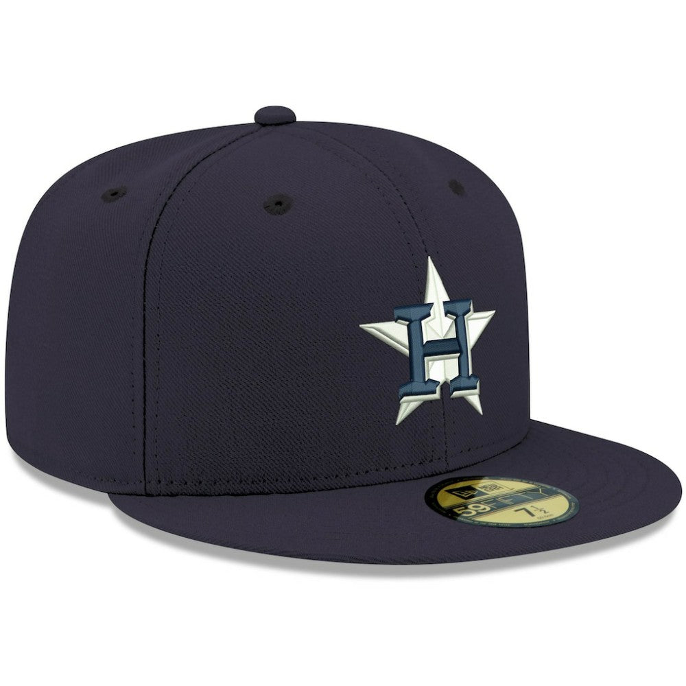 Houston Astros New Era White Logo 59FIFTY Fitted Hat | MLB Near me