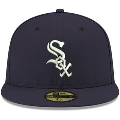 Chicago White Sox New Era White Logo 59FIFTY Fitted Hat | MLB Discount