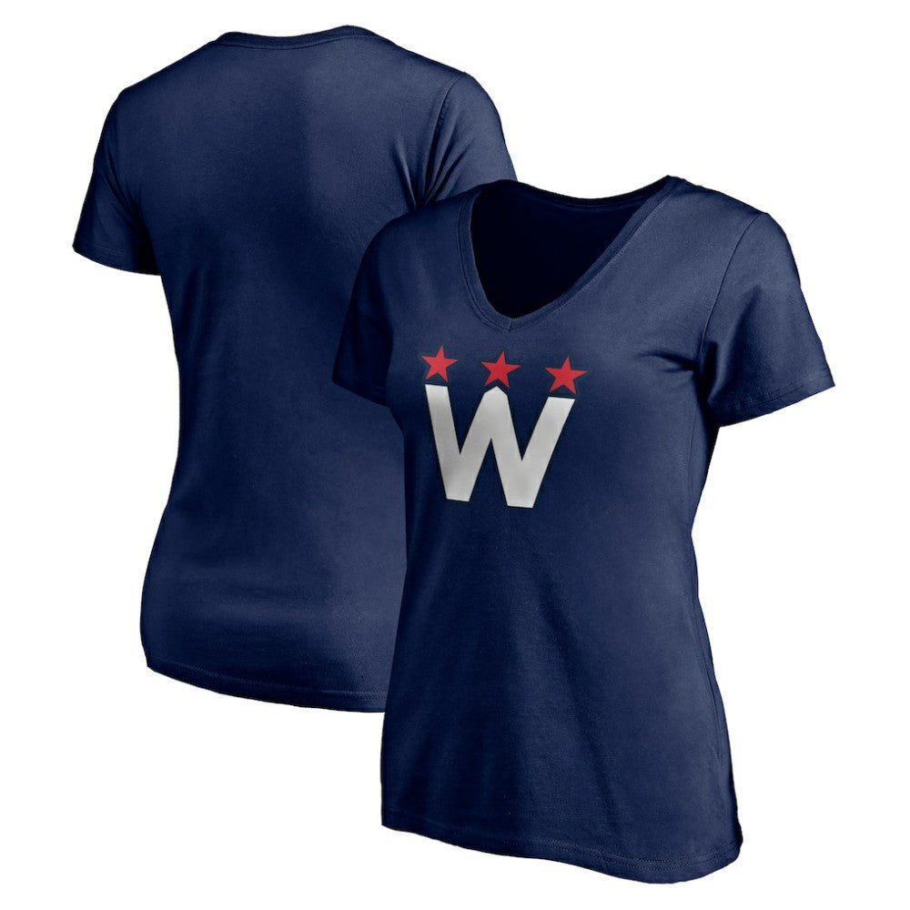 Washington Capitals Women's Alternate Logo V-Neck T-Shirt Online