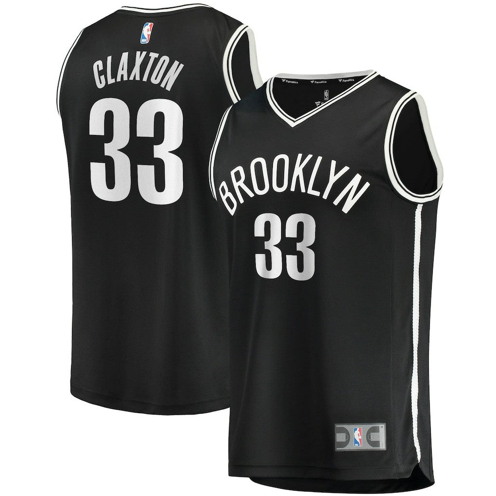 Nicolas Claxton Brooklyn Nets Fast Break Replica Jersey For Sale